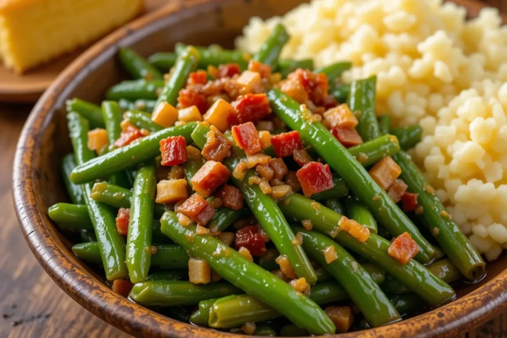 Can Green Beans Recipe with Bacon