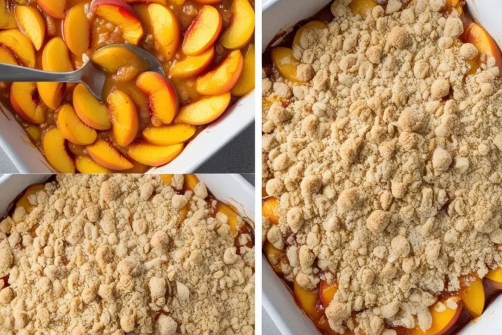 Peach Crumble