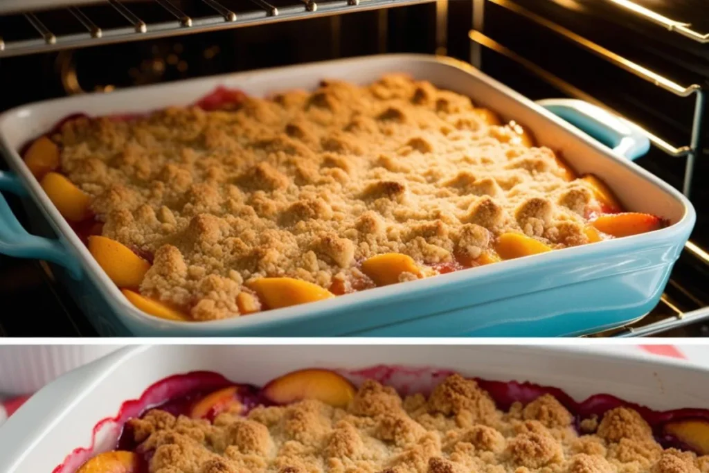 Peach Crumble