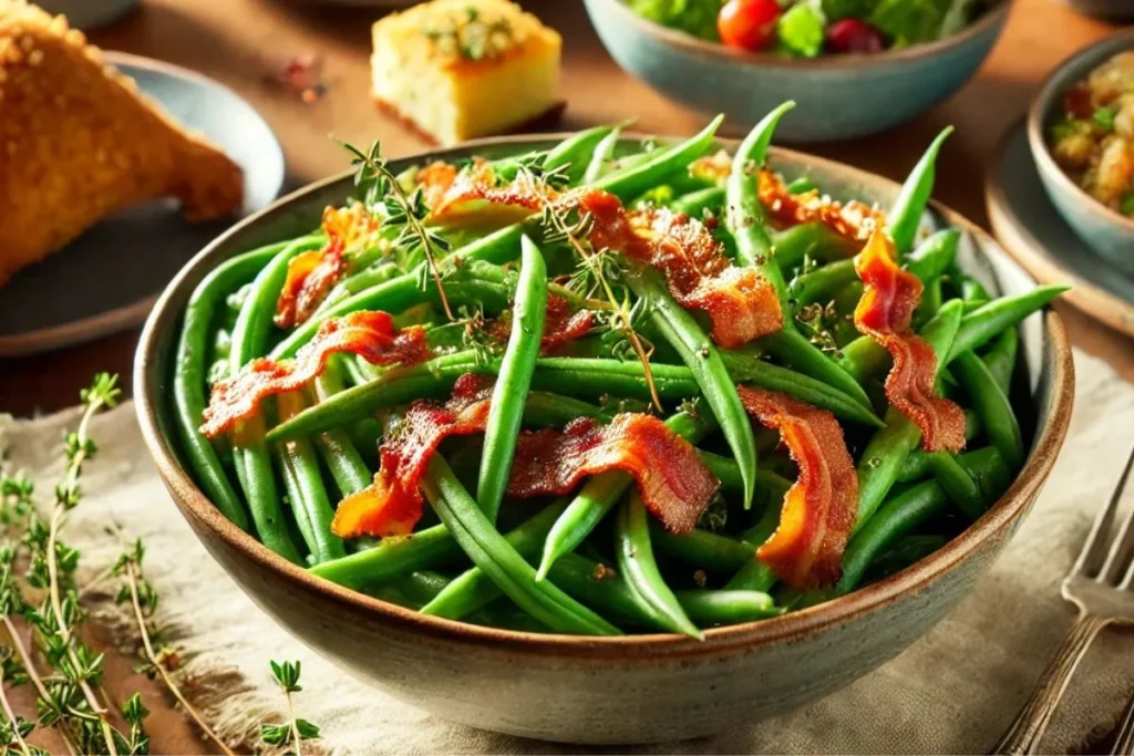 Can Green Beans Recipe with Bacon