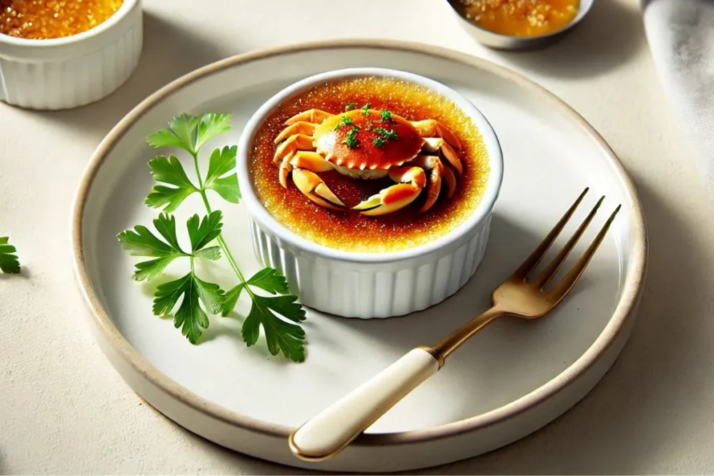 Crab Brulee 