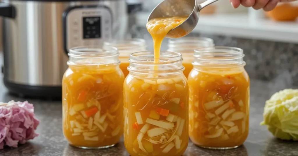 canning cabbage soup recipe
